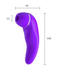 Vakuový vibrátor Clitoral Suction Vibe fialový