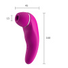Vakuový vibrátor Clitoral Suction Vibe růžový