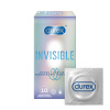 durex invisible extra lubricated 10 pcs
