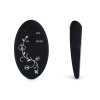 Bezdrátové vibrační vajíčko Flower černé