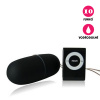 Bezdrátové vibrační vajíčko iPod shuffle černé