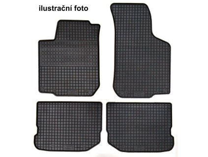 Koberce gumové přesné - Škoda Fabia II (07-)