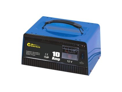 Nabíječka 10Amp 12V TÜV/GS METALLIC