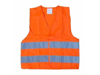 Vesta výstražná reflexní oranžová dětská