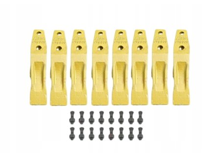KOMPLET ZEBOW LYZKI PRZEDNIEJ CAT 418 428 stand 8