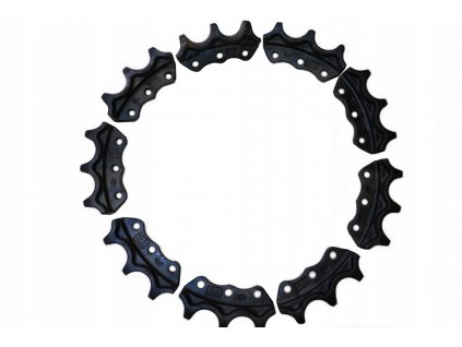 275524254 koleso privodnyie komatsu d65 ex px 12 15 segmentowe