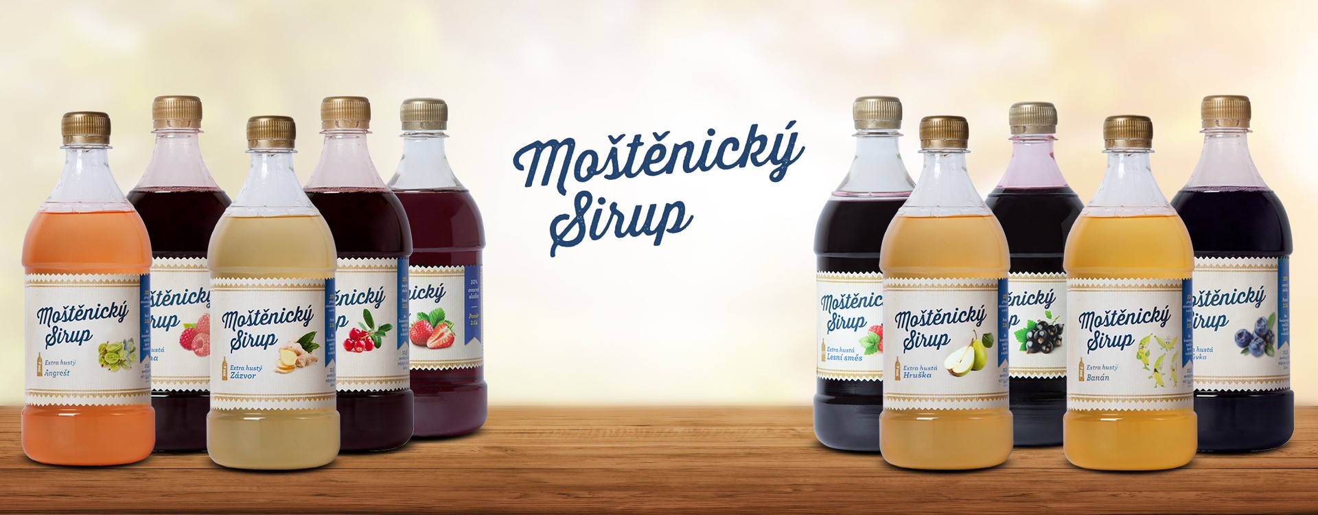 Moštěnické sirupy banner