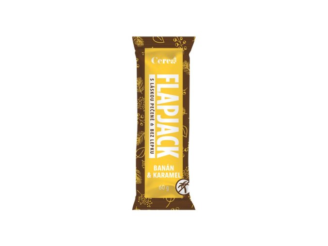 12551 tycinka flapjack banan karamel 60g