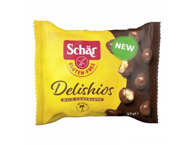 schar delishios cerealie v mlecne cokolade bez lepku 37g ct 15