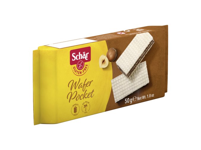 schar wafer pocket oplatky s liskoo kremem bez lepku 50g ct 20