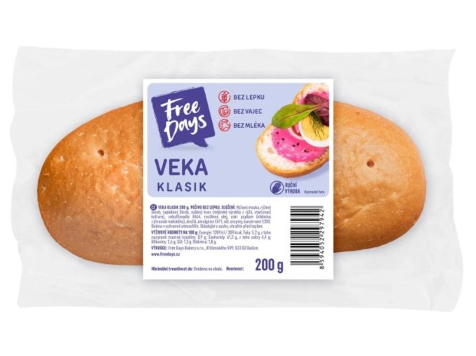 Free Days VEKA bez lepku 200g