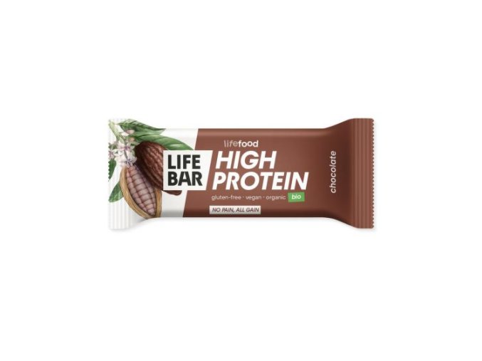 Tyčinka Lifebar proteinová s kakaem 40 g BIO LIFEFOOD