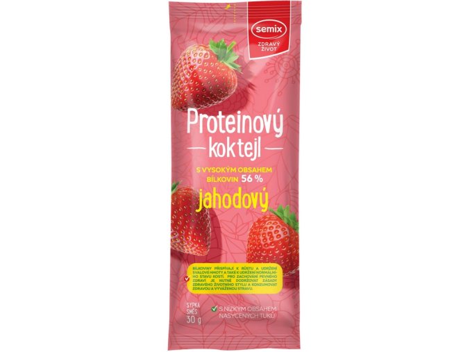 16523 proteinovy koktejl jahodovy 30g