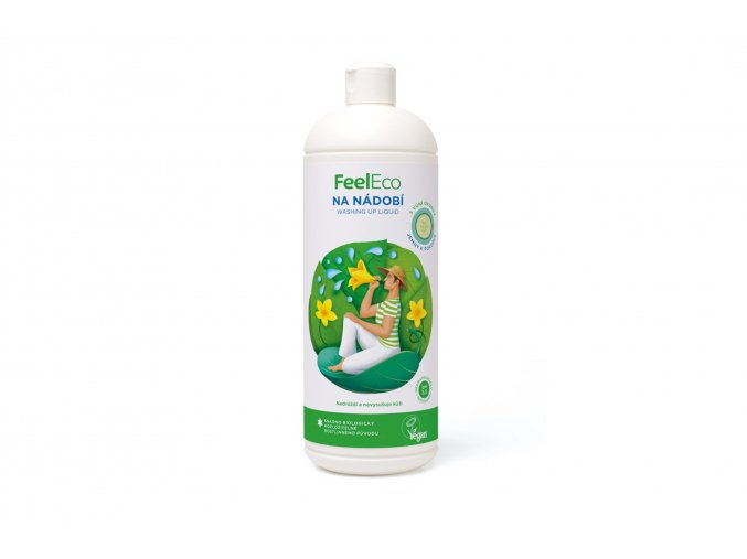 17594 prostredek na myti nadobi okurka feel eco 1000ml