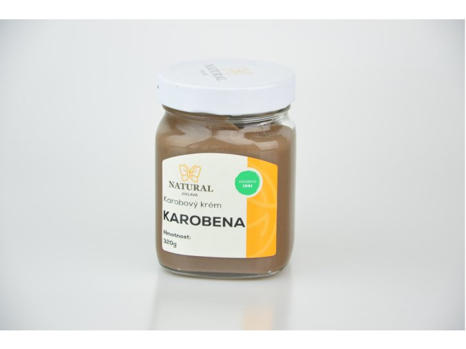 17645 karobena karobovy krem natural 320g