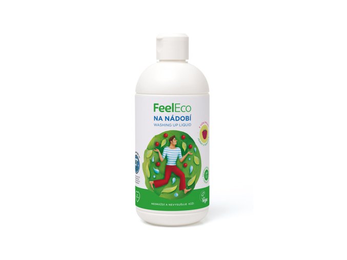 17771 prostredek na myti nadobi malina feel eco 1000ml