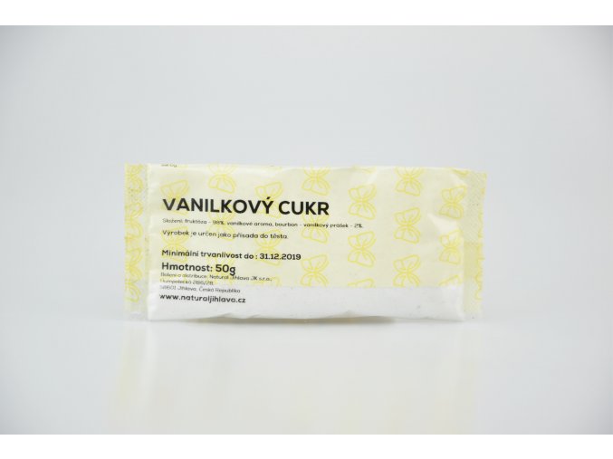 17831 cukr vanilkovy s fruktozou natural 50g