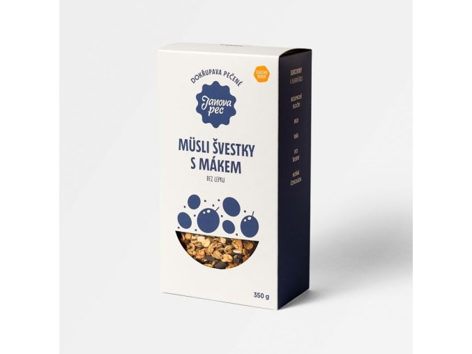 musli svestky s makem krabicka ctverec