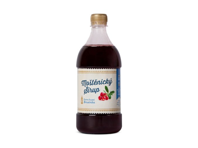 6125 mostenicky sirup brusinka 0 7