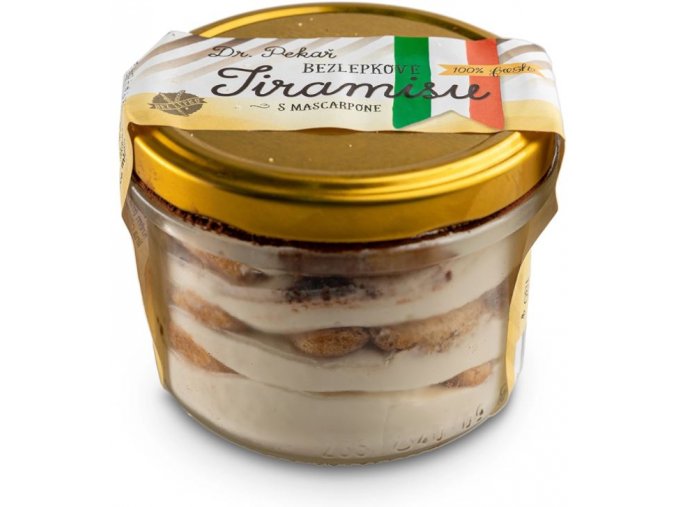 Tiramisu sklo