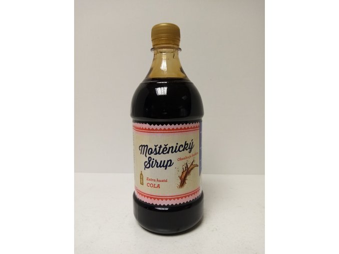 Moštěnický sirup cola