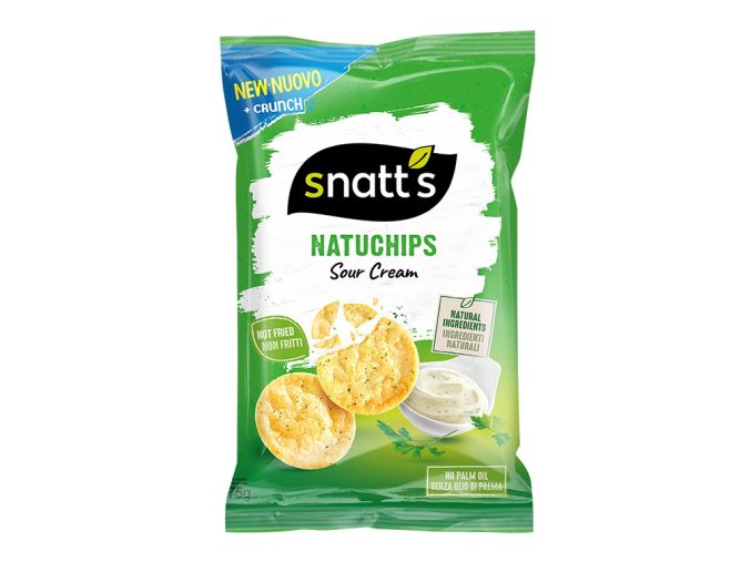 Pečená svačinka se zakysanou smetanou a petrželí - Snatt's 85g