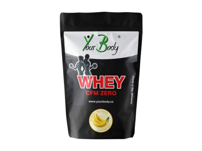 YOURBODY WHEY PROTEIN ZERO Banán 50g