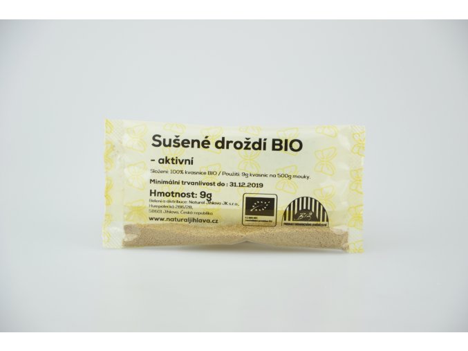 Sušené droždí bio aktivní