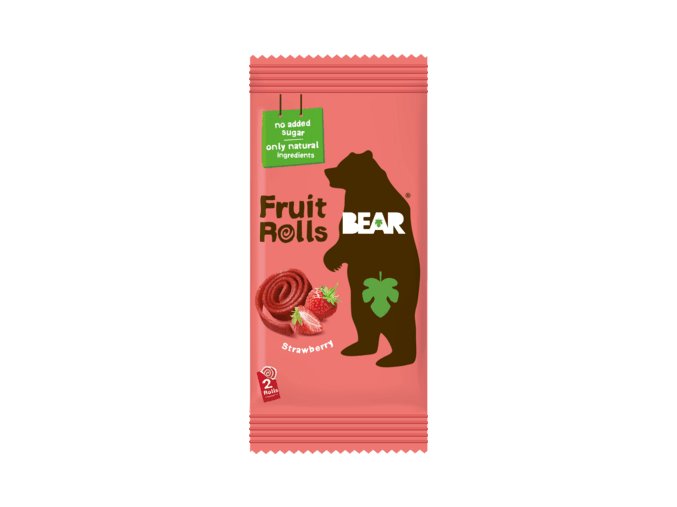 BEAR Fruit Rolls Strawberry SP SF