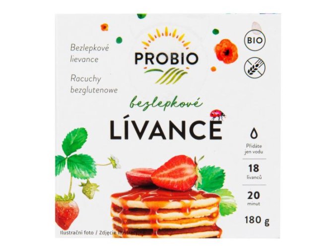 Probio Bezlepkové lívance