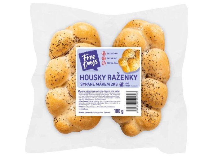 Housky raženky sypané mákem 2