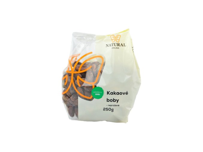 Kakaové boby nepražené - Natural 250g