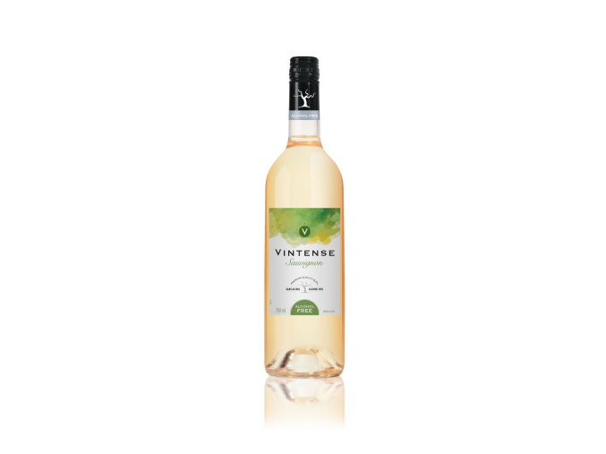 Odrůdové nealkoholické víno bílé - Sauvignon - Vintense 750ml