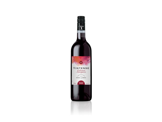 Odrůdové nealkoholické víno červené - Cabernet Sauvignon - Vintense 750ml
