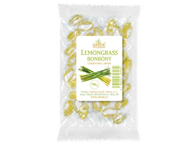 Grešík Lemongrass bonbóny 100g