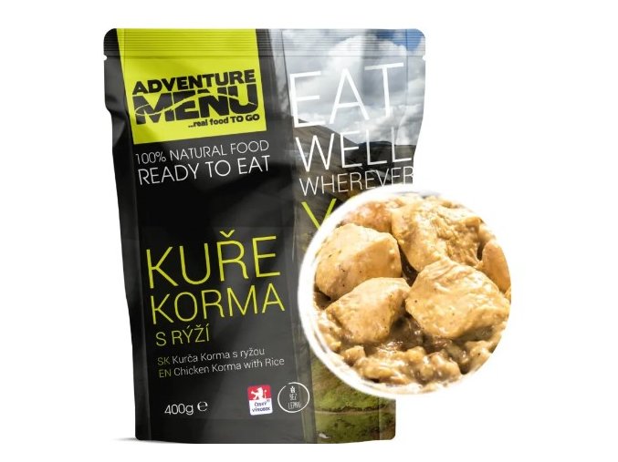 Kuře korma s rýží