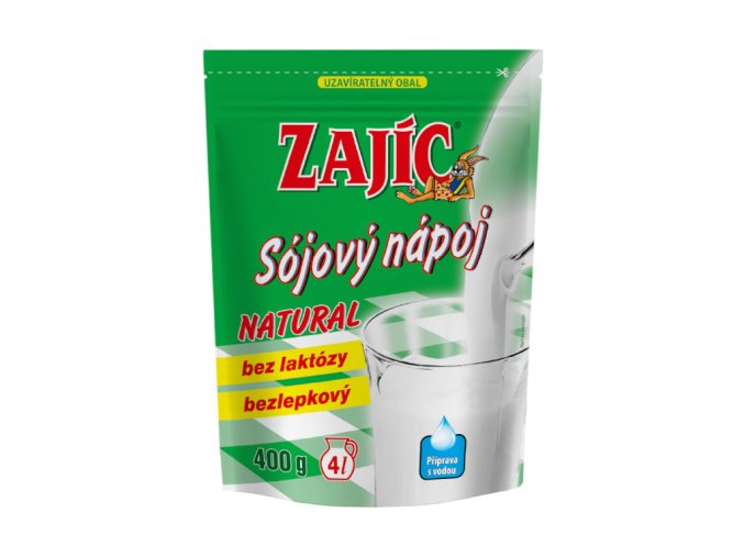 Zajíc NATURAL sójový nápoj - Mogador 400g