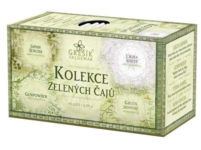 Kolekce zelených čajů