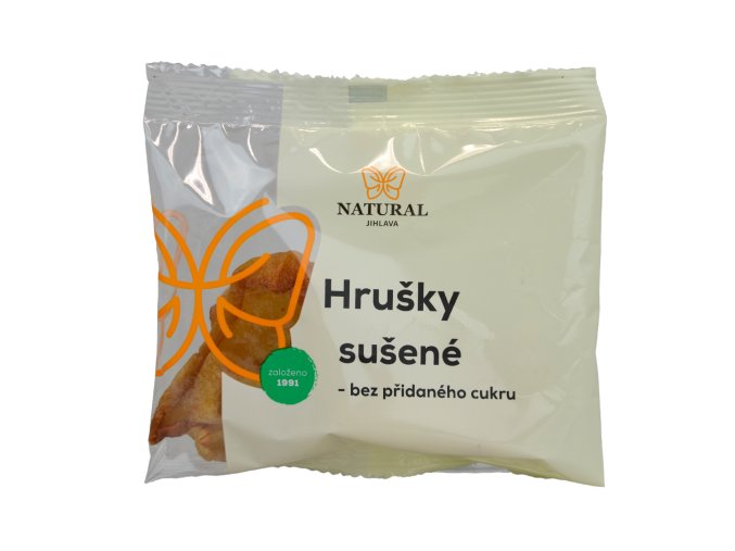 Hrušky sušené bez přidaného cukru Natural 100g