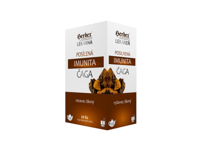 Čaj ČAGA posílení imunity Herbex 20x3g