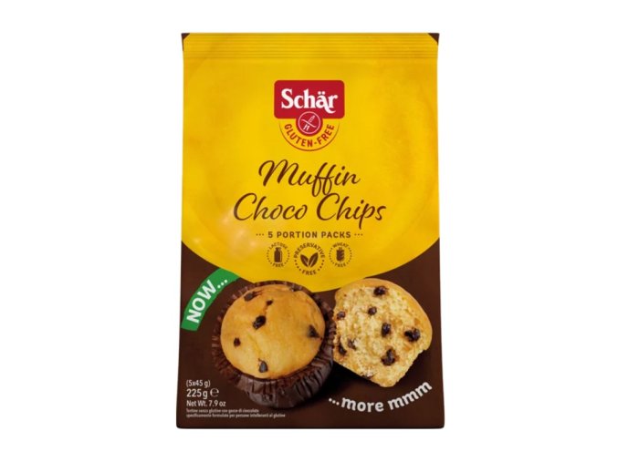muffin choco chips sladke muffiny 225g schar bez lepku novinka
