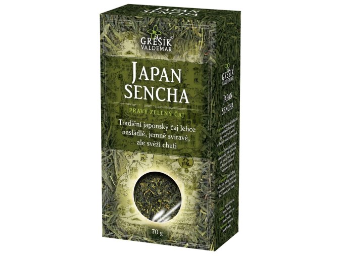 Grešík Japan Sencha zelený sypaný čaj 70g