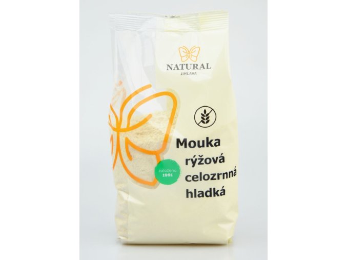 Mouka rýžová celozrnná hladká
