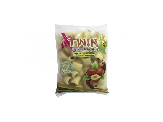 Kukuřičné polštářky s lískooříškovou náplní Apero 140g