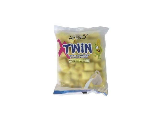 Kukuřičné polštářky s mléčnou náplní Apero 140g