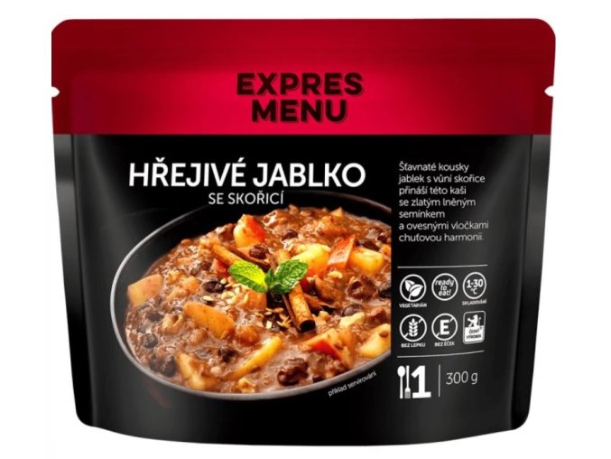 Hřejivé jablko se skořicí