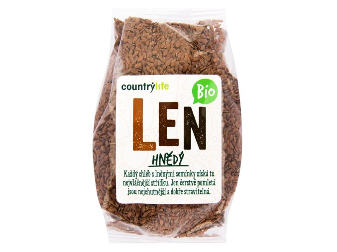 Len hnědý 300 g BIO COUNTRY LIFE