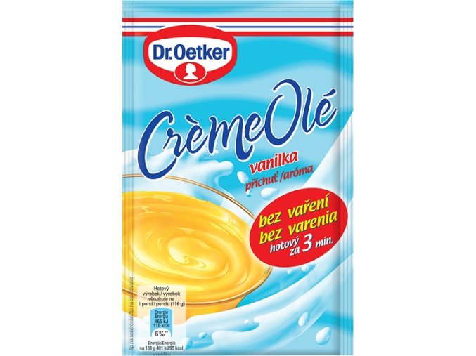 Dr. Oetker Crème Olé Vanilka příchuť 50g