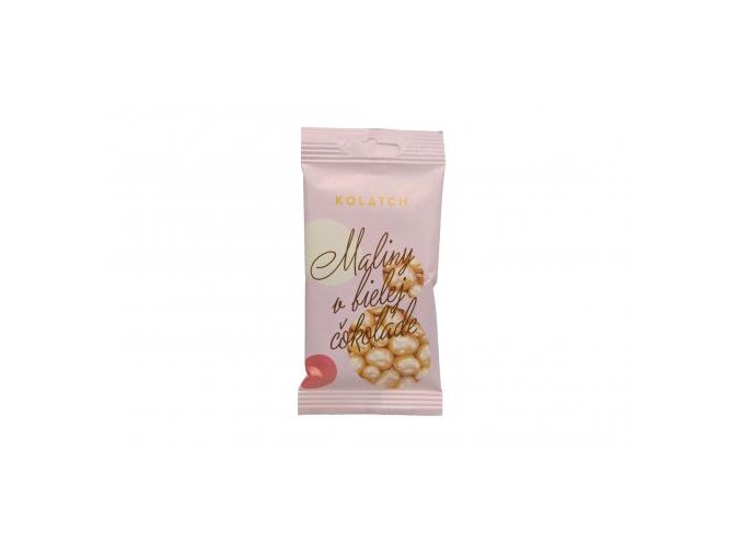 Maliny mrazem sušené v bílé čokoládě BIO Kolatch 35g