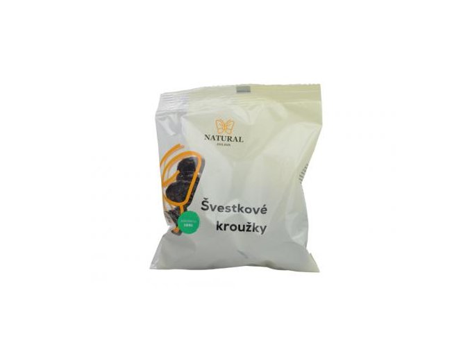 Švestkové kroužky Natural 150g